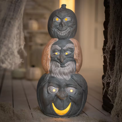 Haunted Mansion Hitchhiking Ghosts Pumpkins Blow Mold