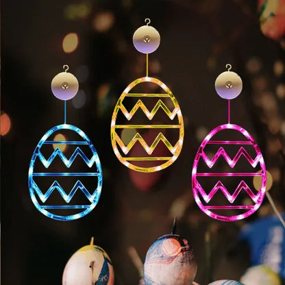 Hanging LED Easter Egg Window Lights – Battery Operated