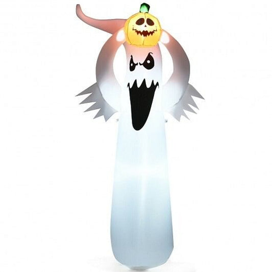 6 Ft Inflatable Ghost with Pumpkin