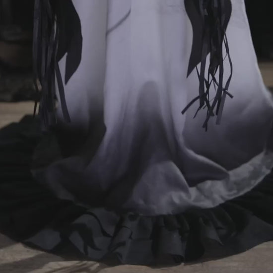 animated halloween prop life size screaming creepy bride decoration