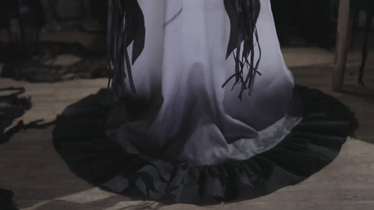 animated halloween prop life size screaming creepy bride decoration