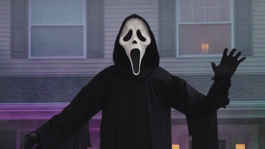 Halloween 2026 - 10 Ft. Ghost Face® Scream Movie Outdoor Halloween Yard Decoration