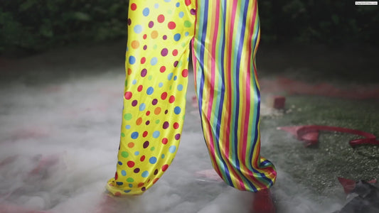 6 Ft  Evil Killer Clown - Animated