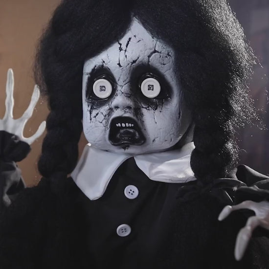 3 Ft Animated Doll Black &amp; White