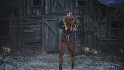 Halloween 2026 - 7 Ft. Animated Light-Up Grim Stalker Scarecrow Prop