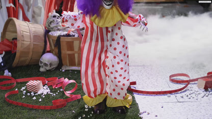 5 Ft 10" Evil Stacked Clowns