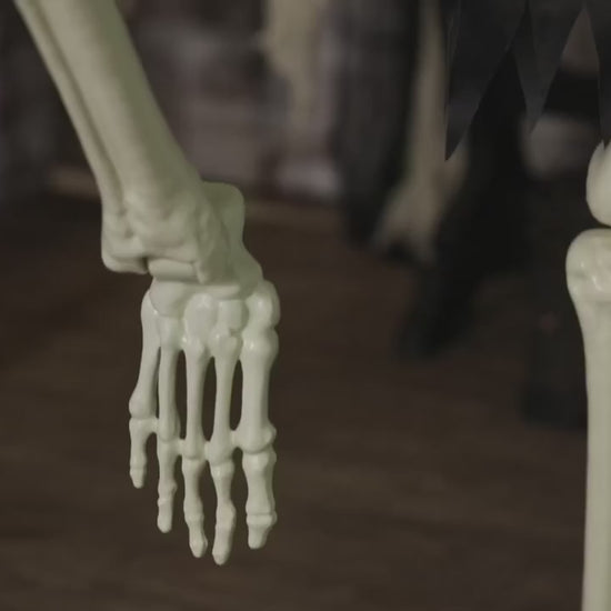 6 Ft Frankenstein Skeleton Posable