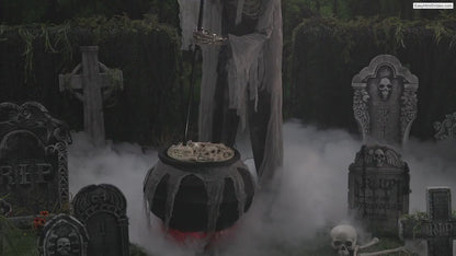 6.7 Ft Cauldron Creep Animatronic