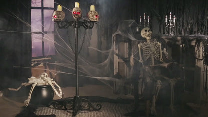 5 Ft Gothic Candelabra - 3 in 1 Halloween decor prop
