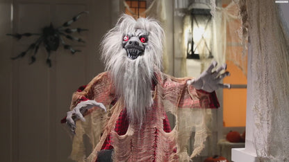 47" Hanging Werewolf Animated