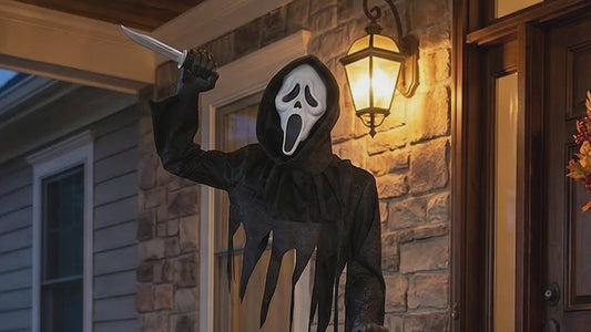 6 Ft. Ghost Face® Illusionary Figure with Cauldron Halloween outdoor Decoration