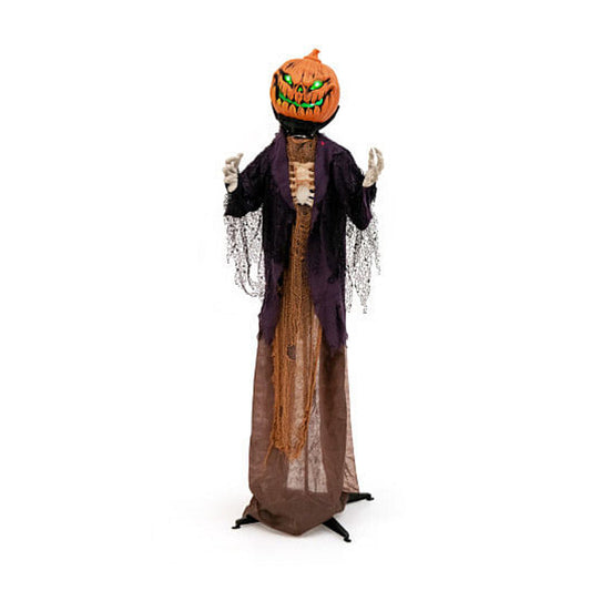 5.5 Ft Standing Pumpkin Scarecrow