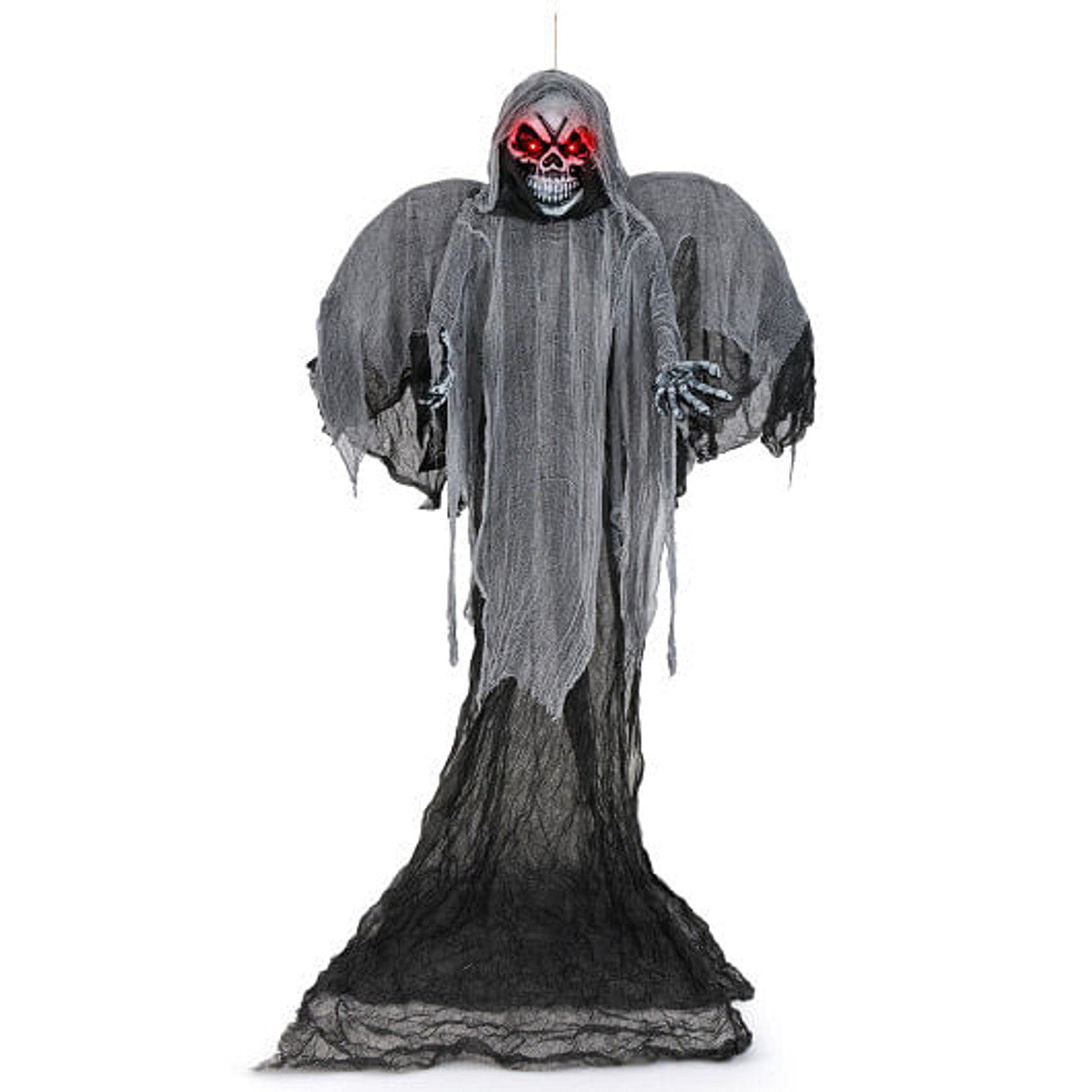 12 Ft Skeleton Ghost Lights & Sound