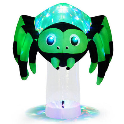 6 Ft Inflatable Kaleidoscope Lighted Spider