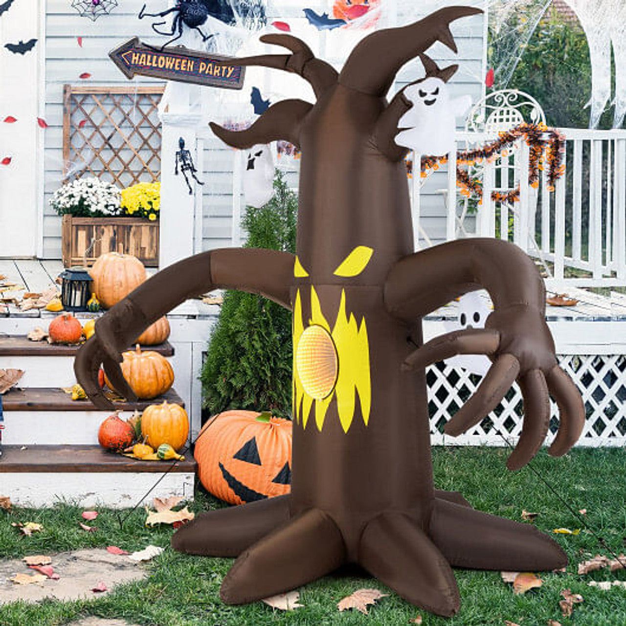 7.8 Ft Inflatable Haunted Dead Tree